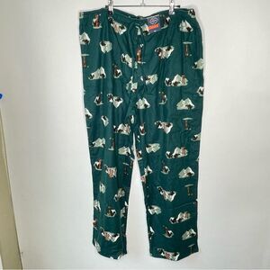 NWT Men's St. John's Bay Flannel Ski Motif Pajama Pants XXL